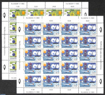 Finland 1994 Europa, 2 M/ss (= 20 Sets), Mint NH, History - Science - Transport - Europa (cept) - Telecommunication - .. - Ungebraucht