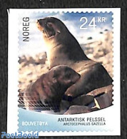 Norway 2018 Arctic Seal 1v S-a, Mint NH, Nature - Sea Mammals - Wild Mammals - Unused Stamps