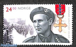 Norway 2018 Gunnar Sönsteby 1v, Mint NH, History - Decorations - Militarism - Ungebraucht