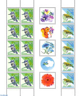 Japan 1994 Birds M/s, Mint NH, Nature - Birds - Kingfishers - Unused Stamps