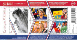 Netherlands 2021 Princess Maxima 50th Birthday S/s, Mint NH, History - Kings & Queens (Royalty) - Unused Stamps