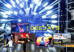 Belgium 2021 Belgian Deejays S/s, Mint NH, Performance Art - Music - Popular Music - Neufs