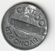 GETTONE BUONO CENT 50 1944 (MDG40.17 - Sonstige & Ohne Zuordnung