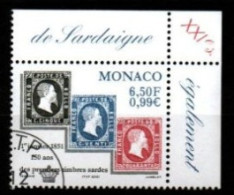 MONACO   -  2000.  Y&T N° 2283 Oblitéré .  1er Timbres Sardes - Usados