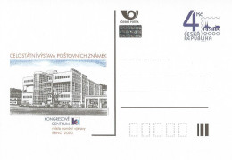 CDV 43 Czech Republic  Brno 2000 Stamp Exhibition Congress Centre 1999 - Cartes Postales
