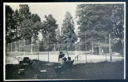 Cpa Du 22 Gouarec - Monastère Des Augustines , Le Tennis Dans Le Parc    MAI24-07 - Gouarec