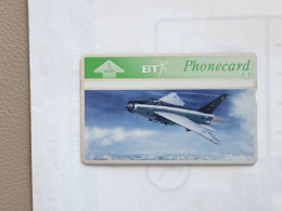 United Kingdom-(BTG-264)-Lightning F6 "Eagle One-(487)(5units)(403D24302)folder(tirage-500)-price Cataloge-20.00£-mint - BT Emissions Générales