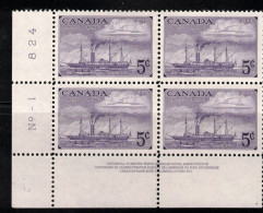 CANADA Scott # 312 MNH - Stamp Centennial LL Plate Block - Nuovi