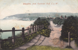 G11.  Postcard.  Shanklin, From Sandown Cliff. I.O.W. - Sandown