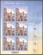 BRAZIL #17/2023-   LACERDA ELEVATOR 150 YEARS  -  CITY OF SALVADOR ,BAHIA  2 V -  FULL SHEET - MINT - Unused Stamps