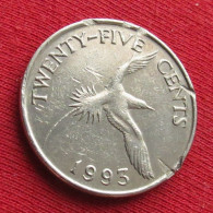 Bermuda 25 Cents 1993 KM# 47 Lt 826 Bermudes Bermudas - Bermuda