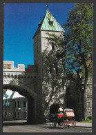 Québec – Les Portes -  No: 440 - La Porte Saint Louis - The Saint Louis Gate - Photo Claudel Huot Par J.C. Ricard - Québec – Les Portes