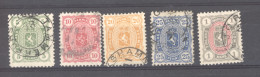 Finlande  :  Yv  21-25  (o) - Used Stamps