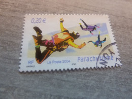 Sports De Glisse - Parachutisme - 0.20 €  - Yt 3692 - Multicolore - Oblitéré - Année 2004 - - Paracadutismo