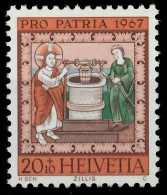 SCHWEIZ PRO PATRIA Nr 855 Postfrisch X657766 - Unused Stamps