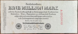 Billet Allemagne 1 Million Mark 25 - 7 - 1923 / Reichsbanknote / 1.000.000 Mark - 1 Mio. Mark