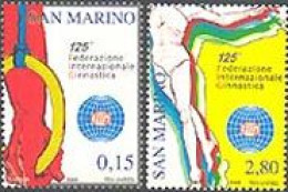 SAN MARINO 2006 - Fédération De Gymnastique - 2 V. - Unused Stamps