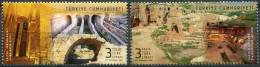 TURKEY - 2021 - SET OF 2 STAMPS MNH ** - Archaeological Heritage. Ruins Of Dara - Unused Stamps