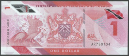 Trinidad & Tobago - 1 Dollar - 2020 ( 2021 ) - Pick: 60 - Unc. - Serie AR - POLYMER - Trinidad En Tobago