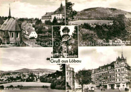 72917882 Loebau Sachsen Krankenhaus Loebauer Berg Panorama  Loebau - Loebau