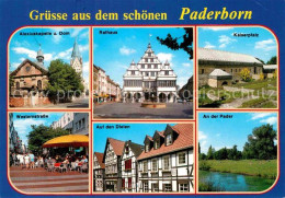 72916916 Paderborn Alexiuskapelle Dom Rathaus Kaiserpfalz Pader Auf Den Dielen F - Paderborn