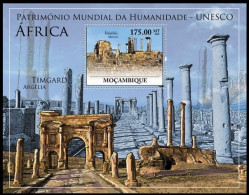 Mozambique 2010 MNH MS, UNESCO, Archaeological Site Of Volubilis In Morocco - Archäologie