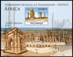 Mozambique 2010 MNH MS, UNESCO, Archaeological Site Of Volubilis In Libya - - Archäologie