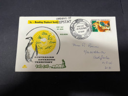 12-5-2024 (4 Z 47 B)  Australia FDC - 1969 - (ROYAL  Posted FDC) AAT - Branding Elephant Seals - FDC