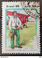 C 1540 Brazil Stamp Airplane Aeronautical Military Costumes And Uniforms 1986 Circulated 1 - Oblitérés