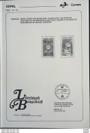 Brochure Brazil Edital 1986 18 Gregorio Mattos Manuel Flag Literature Without Stamp - Lettres & Documents