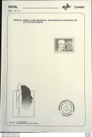 Brochure Brazil Edital 1986 12 Lawyer Octavio Mangabeira Right Justice Without Stamp - Covers & Documents