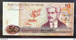 Brazil Banknote C 182 50 Cruzados Oswaldo Cruz Institute Science 1986 UNC 7367 - Brésil