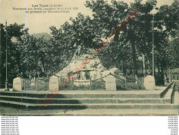 07.  LES VANS .  Monument Aux Morts Inauguré Le 10 Avril 1921 En Présence Du Maréchal Pétain . - Les Vans