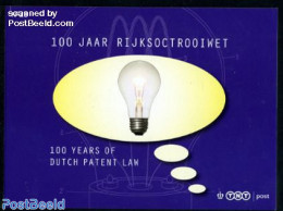 Netherlands 2010 Inventions Prestige Booklet 28, Mint NH, Science - Energy - Inventors - Stamp Booklets - Unused Stamps