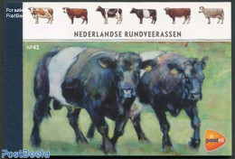 Netherlands 2012 Cows Prestige Booklet, Mint NH, Nature - Animals (others & Mixed) - Cattle - Stamp Booklets - Ungebraucht