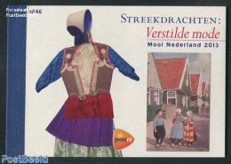 Netherlands 2013 Beautiful Netherland, Costumes, Prestige Booklet, Mint NH, Various - Stamp Booklets - Costumes - Nuevos