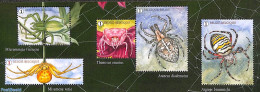 Belgium 2023 Splendor Spiders 5v, Mint NH, Nature - Animals (others & Mixed) - Ungebraucht