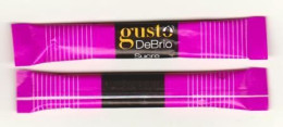 Stick De Sucre, Sugar " GUSTO DeBrio " (scan Recto-verso) [S142]_Di228 - Sugars