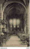 02 VERVINS Intérieur De L'Eglise Chaire Vitraux édit Hautmont En 1919 VOIR DOS écrite Par R. DUREAUME - Vervins