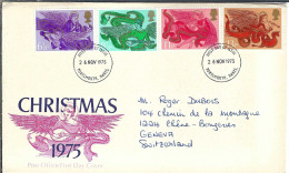 GRANDE BRETAGNE Ca.1975: FDC - 1971-1980 Decimale  Uitgaven