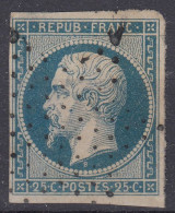 TIMBRE FRANCE PRESIDENCE N° 10 OBLITERATION ETOILE - BONNES MARGES MAIS AMINCI - 1852 Louis-Napoleon