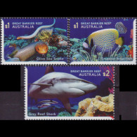 AUSTRALIA 2018 - Scott# 4829-31 Coral Reefs $1-2 MNH - Nuevos