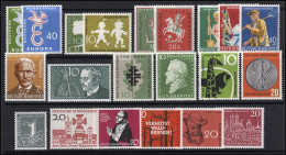 281-301 Bund-Jahrgang 1958 Komplett, Alle Einwandfrei Postfrisch ** - Collections Annuelles