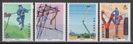 PR CHINA 1976 - Maintenance Of Electric Power Lines MNH** OG XF - Neufs