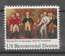 USA 1977.  Bicentennial Sc 1728  (**) - Unused Stamps