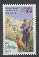 Andorra -Franc 2003 Europa. E=601 (**) - 2003