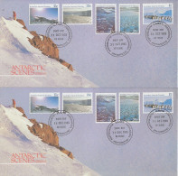 AAT 1985  Landscapes 5v 3 FDC (OO181) - FDC