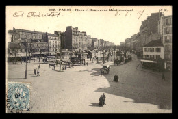 75 - PARIS 20EME - PLACE ET BOULEVARD MENILMONTANT - Distrito: 20