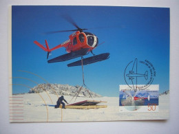 Avion / Airplane / AUSTRALIAN ANTARCTIC DIVISION / Helicopter / Hughes 500 / Seen At Casey - Hubschrauber