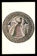 OBJET D'ART - PLAT EN FAIENCE DE FAENZA (ITALIE) XVE SIECLE - EDITION LAPINA N°5496 - Articles Of Virtu